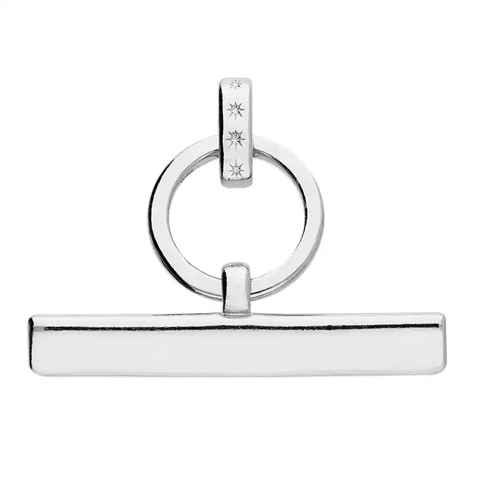 The Coco Flat T Bar Necklace - Image 2